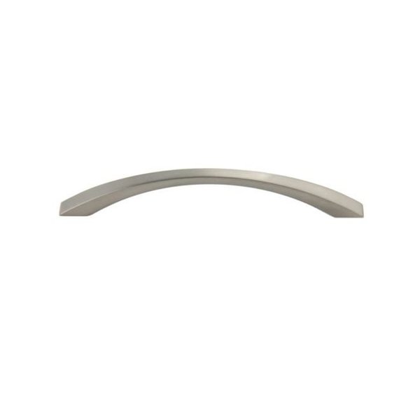 Crown 6" Deco Cabinet Pull with 5" Center to Center Satin Nickel Finish CHP888SN